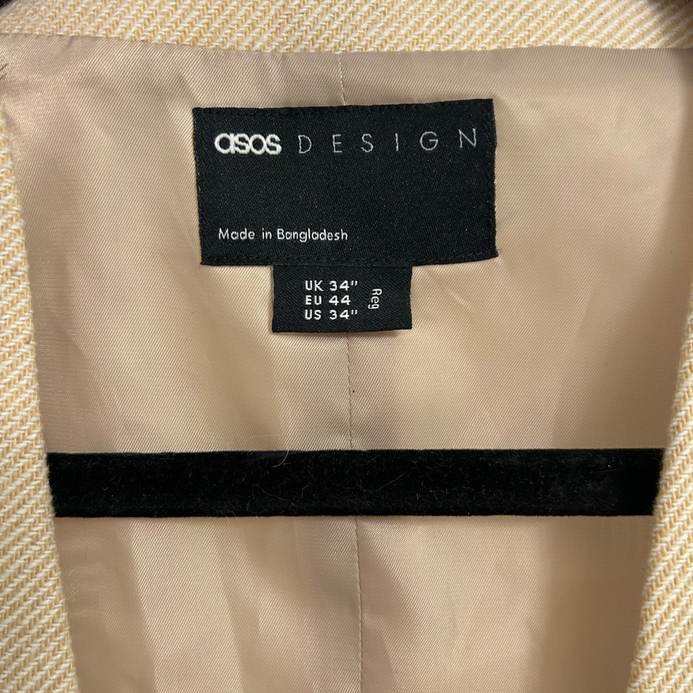 ASOS Tan/Cream Vest - Picture 4 of 5